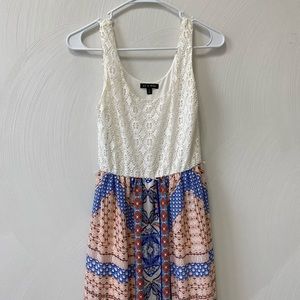 Beautiful floral maxi dress